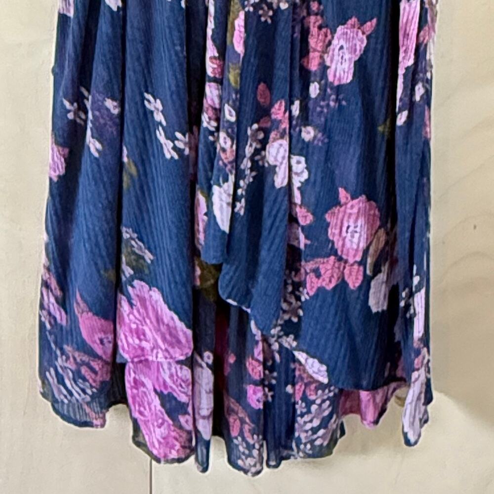 FREE PEOPLE Mirage Top Dress Size Large Convertible Straps High Low Hem Tunic - Picture 4 of 12